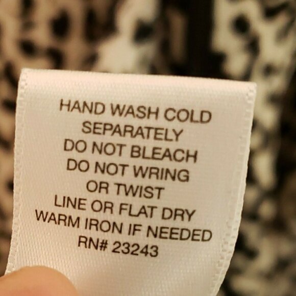 New York & Company Open Front Animal Print Kimono - Picture 6 of 6